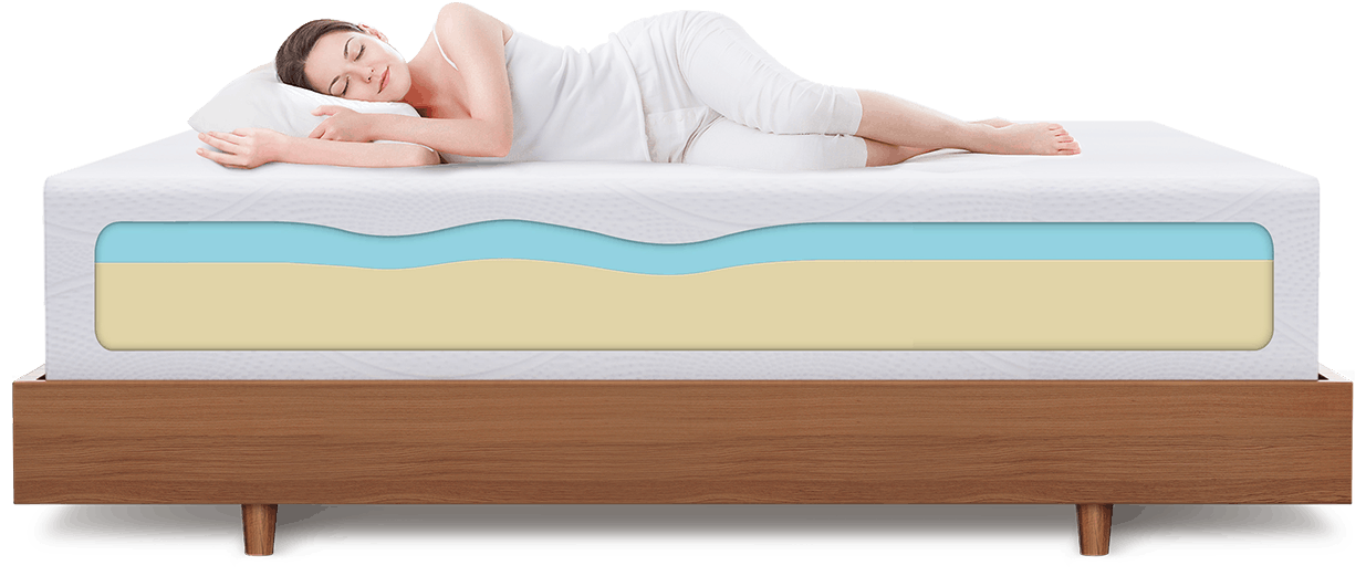 Sunrising Bedding 12 Inch Gel Memory Foam Mattress Affordable King Size Bed