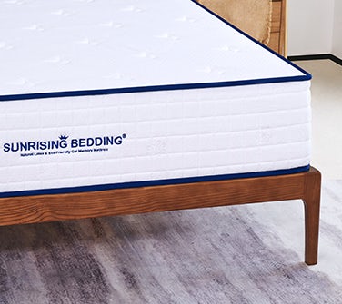 Sunrising Bedding 12 inch Natural Latex & Gel Infused Memory Foam Mattress, Sleep Cooling Medium Firm, Non-Toxic & Without Fiberglass, No Chemical Smell, Assembled in USA, Certipur-US,120 Night Trial, 20 Year Warranty
