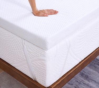 Sunrising Bedding 2 Inch Mattress Topper, Eco-Friendly Gel Memory Foam, Premium Soft Mattress Topper for Pain Relief, Removable & Washable Cover with Straps, CertiPUR-US, 120 day Free Return