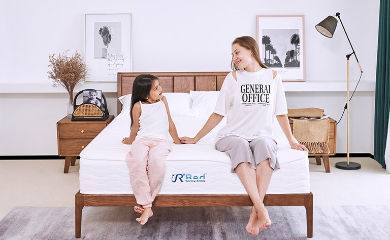 Sunrising Bedding 8 inch Natural Latex Hybrid Pocket Coil Spring Mattress, Firm, Pain relief,Sleep Cooling, Non-Toxic & No Chemical Smell,No Saggy and Sink , 120 Day Free Return, 20 Years Warranty