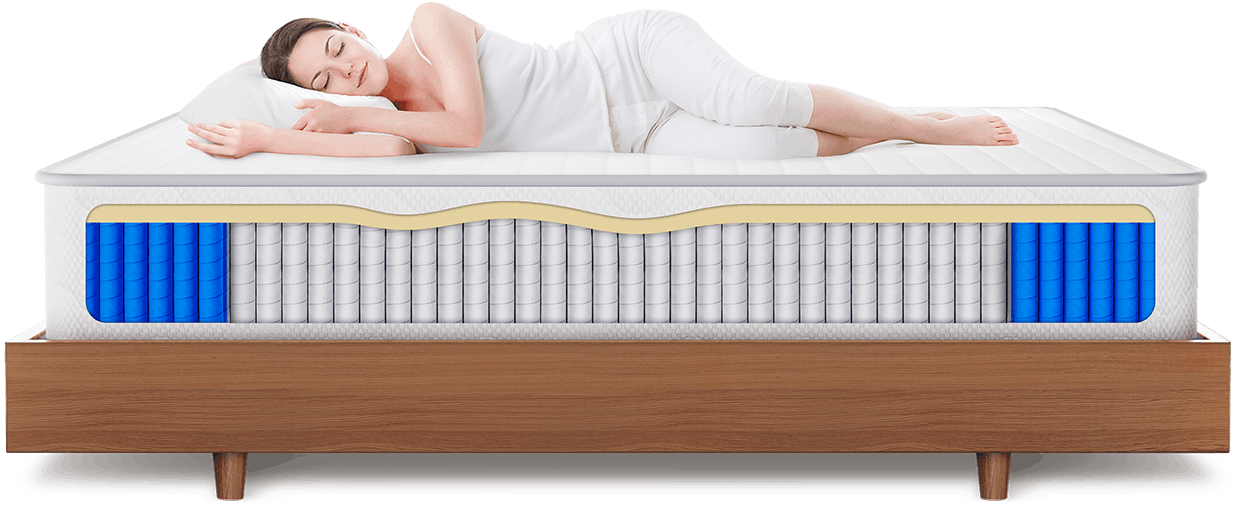 Sunrising Bedding 8 Inch Natural Latex Firm Mattress King Size Healthy NonToxic Sleep